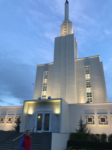 Close up of New Zealand Temple